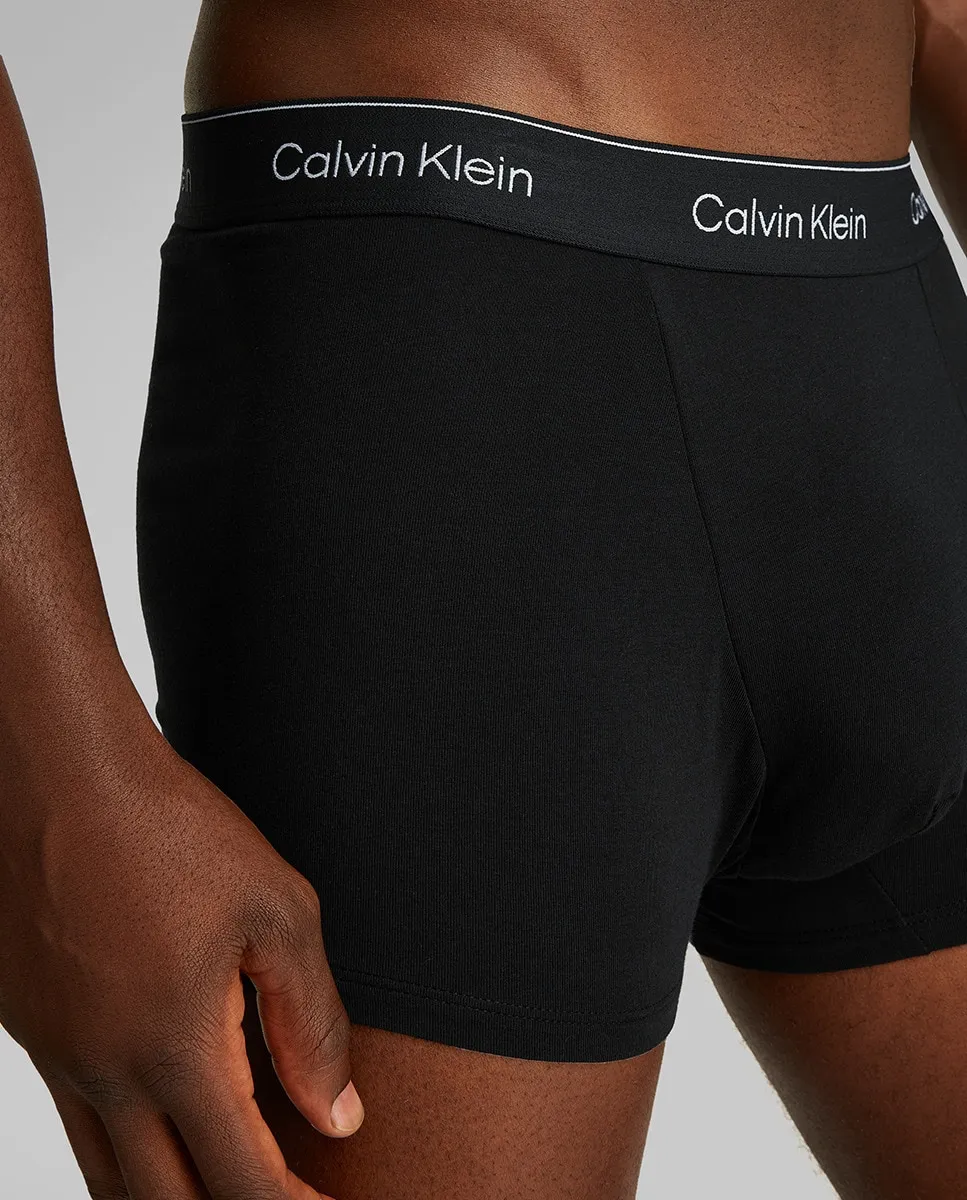 3 пары боксеров Calvin Klein, черный — фото 4