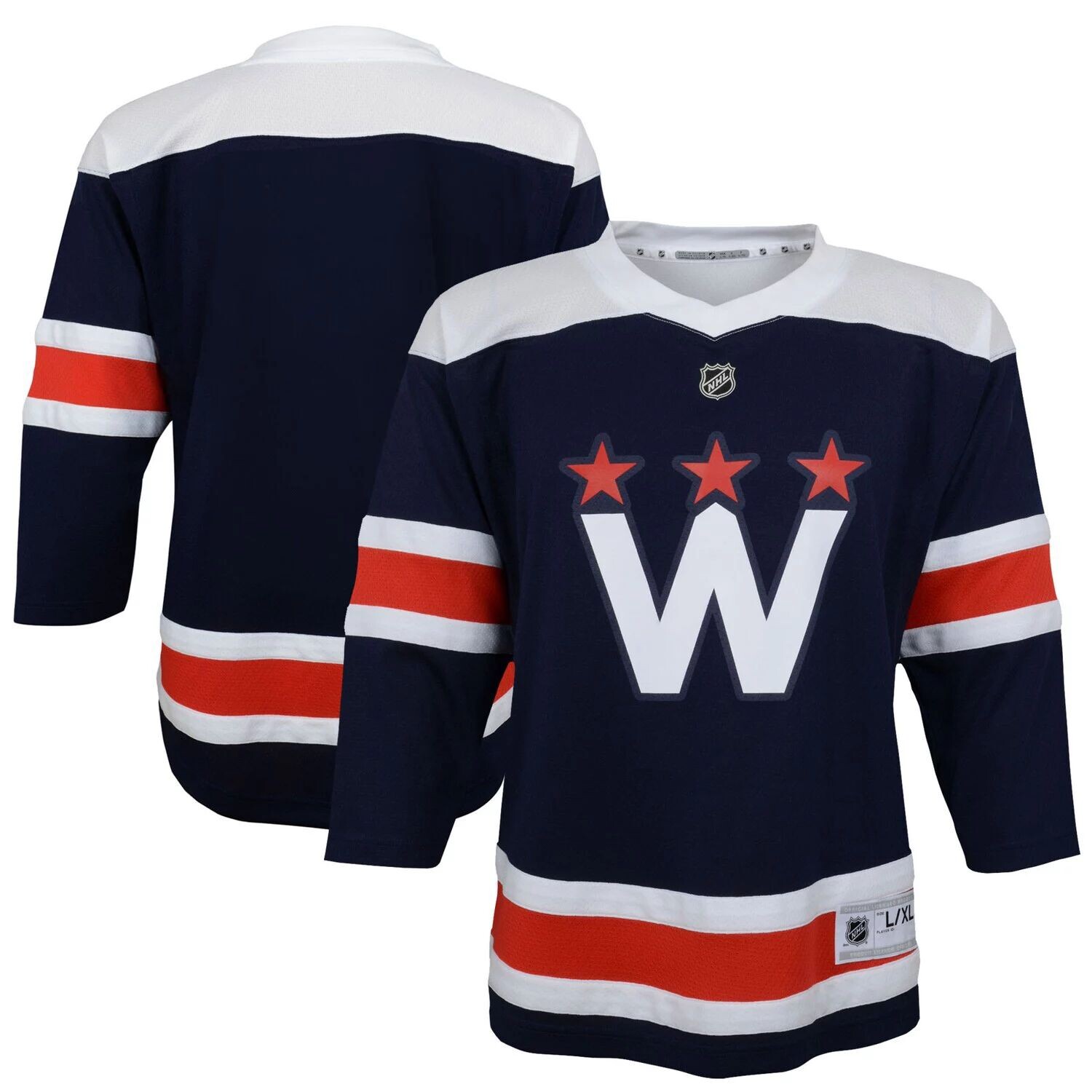 

Альтернативная копия Джерси Infant Navy Washington Capitals 2020/21 Outerstuff