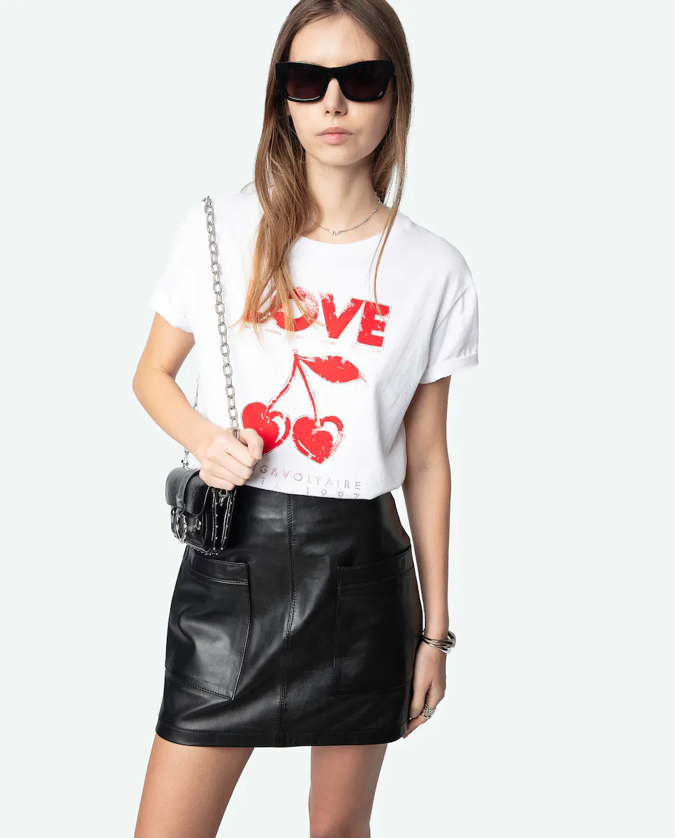 

Футболка женская Walk с коротким рукавом Zadig & Voltaire, белый