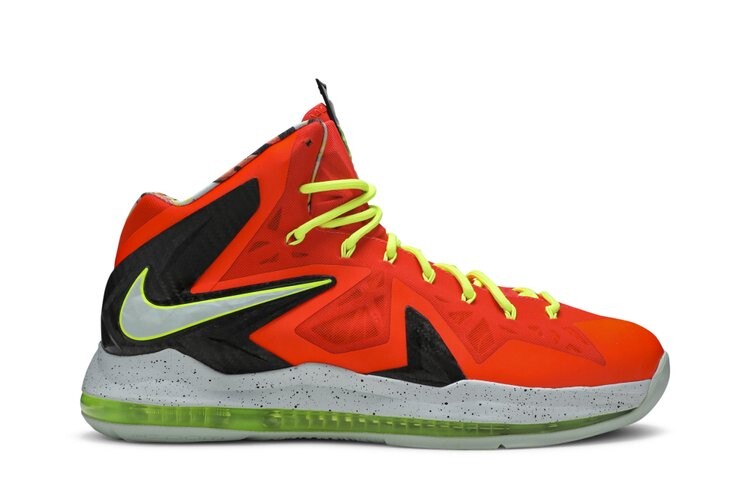 

Кроссовки Nike Lebron 10 P.S Elite 'Bright Crimson', красный