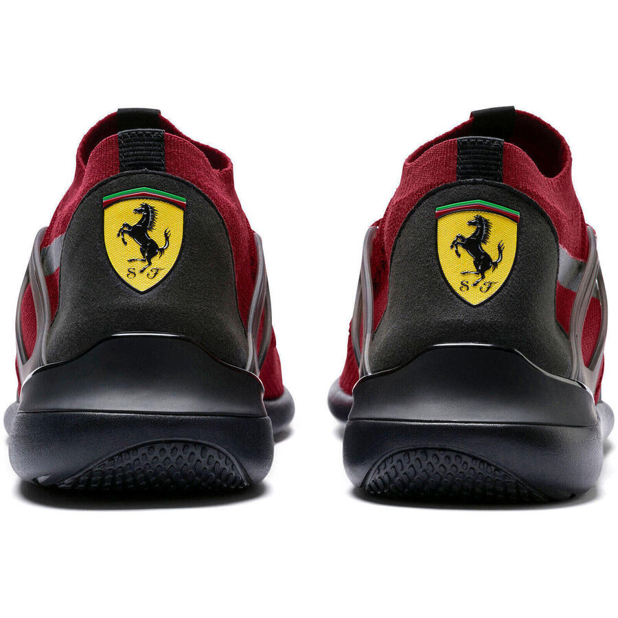 Кроссовки Puma Scuderia Ferrari Evo Cat Ii Sock Lace, красные, унисекс — фото 4