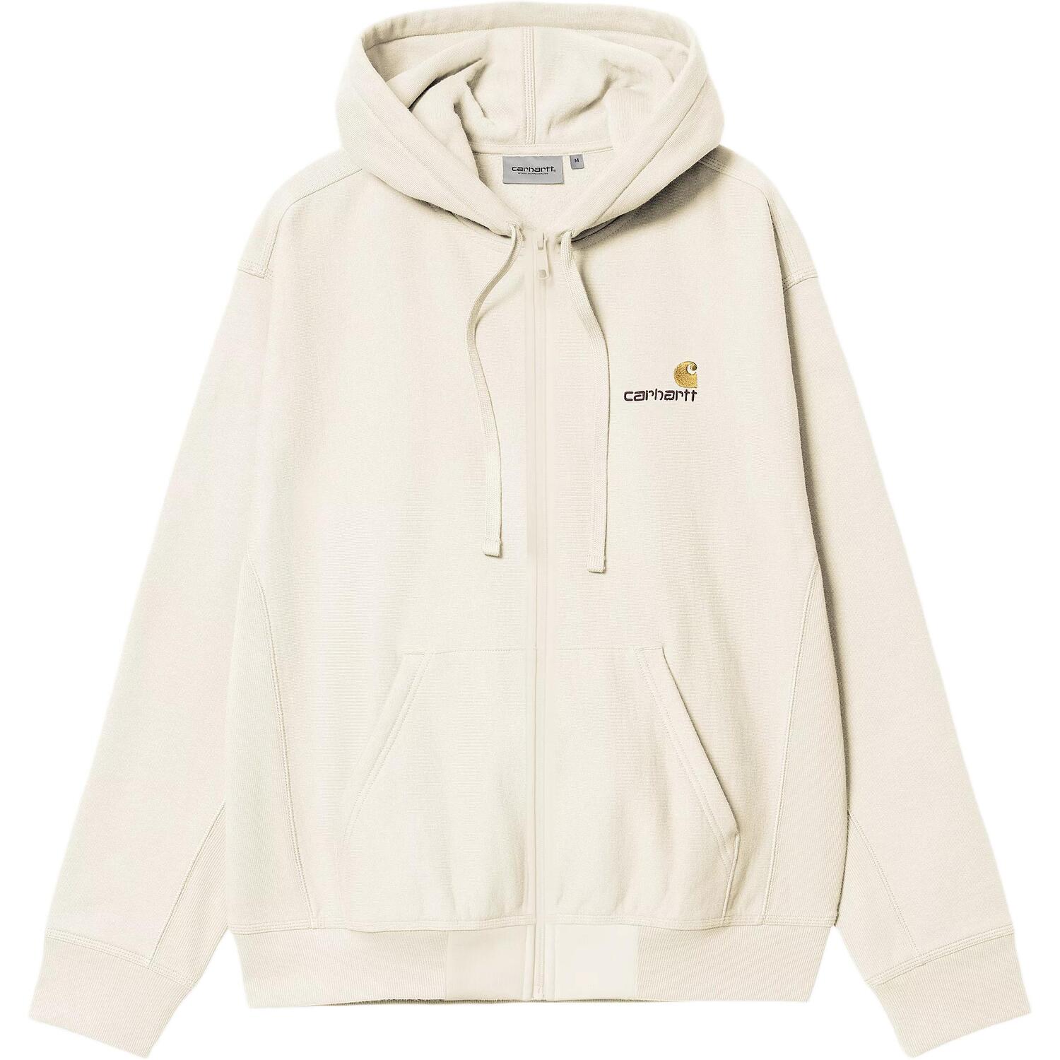 

Carhartt WIP Американская худи с принтом, Ecru