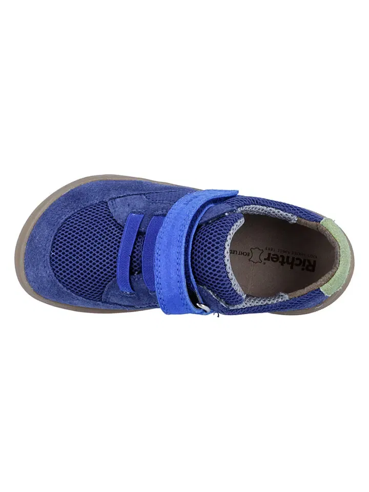 Босоножки кожаные, Richter Shoes, синий — фото 4