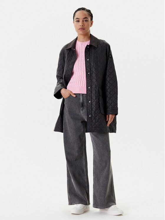Переходная куртка стандартного кроя WW0WW46448 Tommy Hilfiger, черный — фото 2