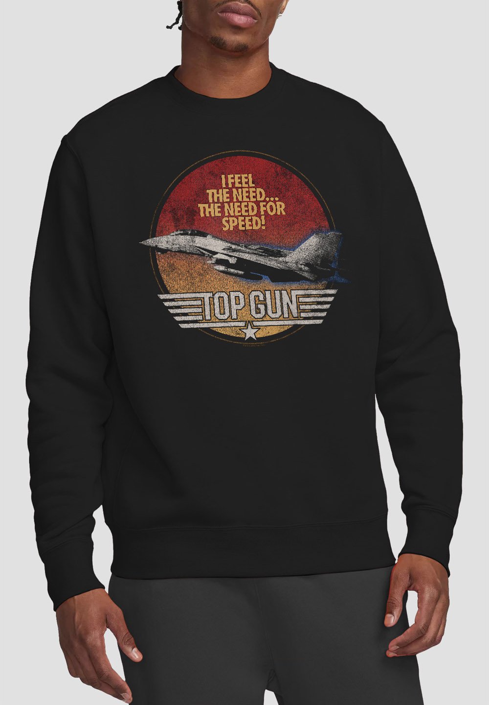 

Толстовка TOP GUN FIGHTER Cotton Soul, черный
