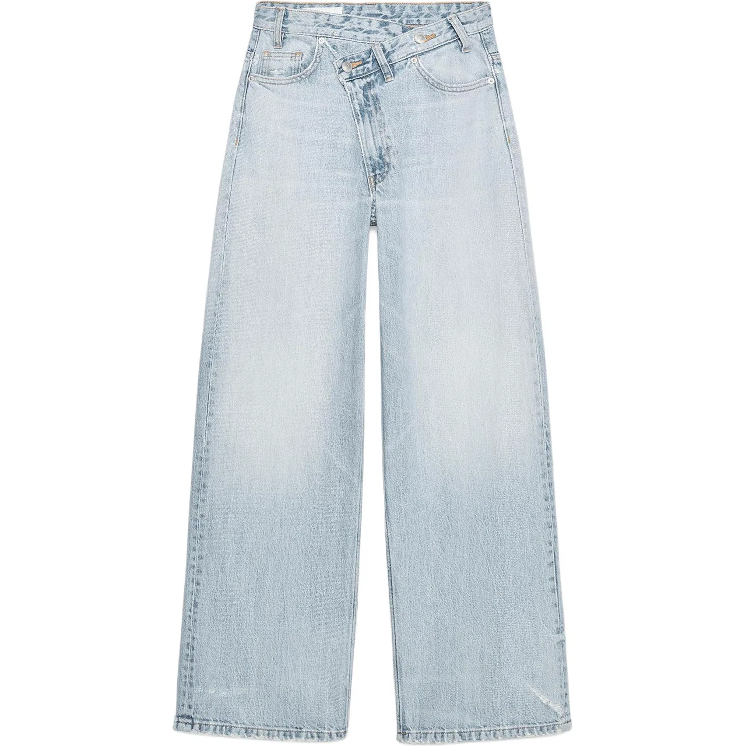 Джинсы широкие Light Blue, ZARA