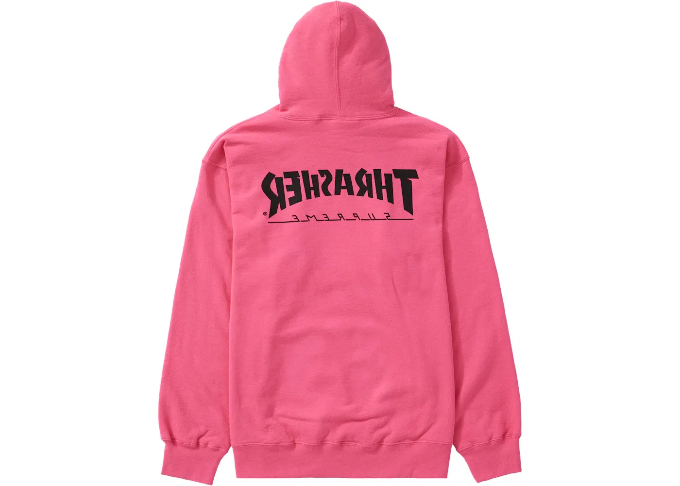 Мужской худи Supreme Thrasher Hooded Sweatshirt, Magenta — фото 2