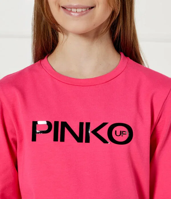 Детская блузка с длинным рукавом Pinko Up, Rosa — фото 4