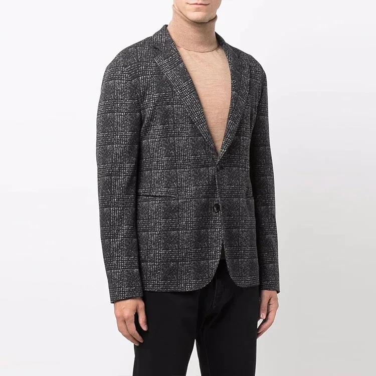 Мужской деловой костюм с пиджаком EMPORIO ARMANI, Dark Gray — фото 4