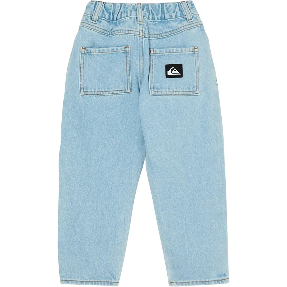 Детские джинсы прямого кроя для мальчиков Quiksilver, Blue — фото 4