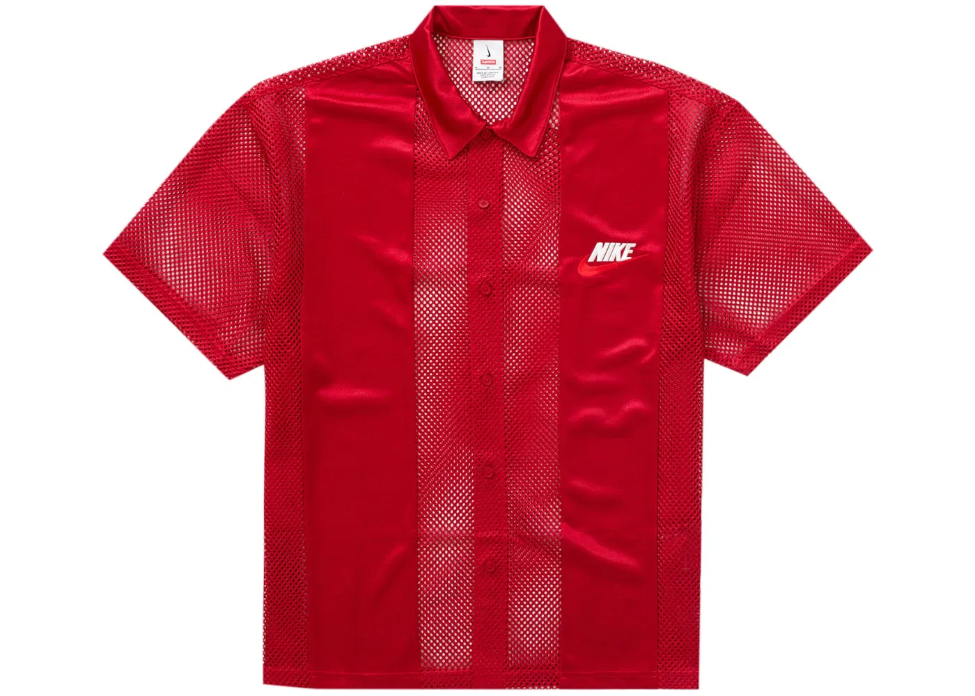 Мужская футболка с сеткой Supreme Shirt, Красный
