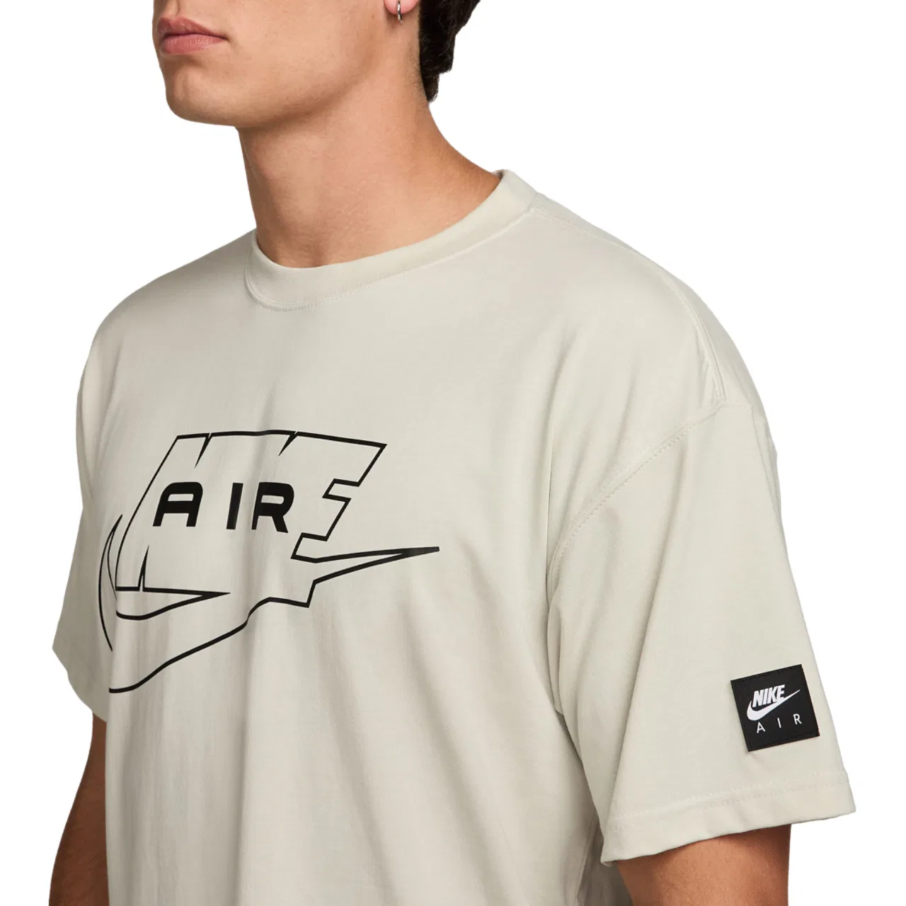 Футболка мужская Nike Air Loose, цвет Tan/Black — фото 3