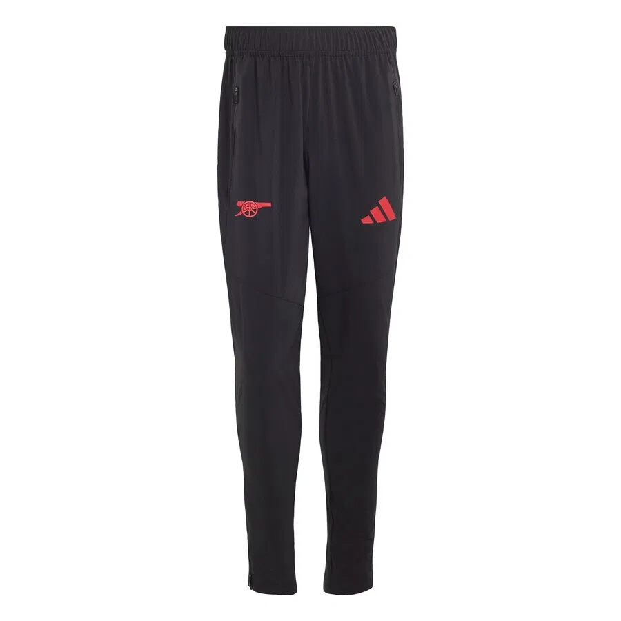 Спортивные брюки ADIDAS PERFORMANCE Regular Workout Pants 'Arsenal FC Tiro Travel' черного цвета