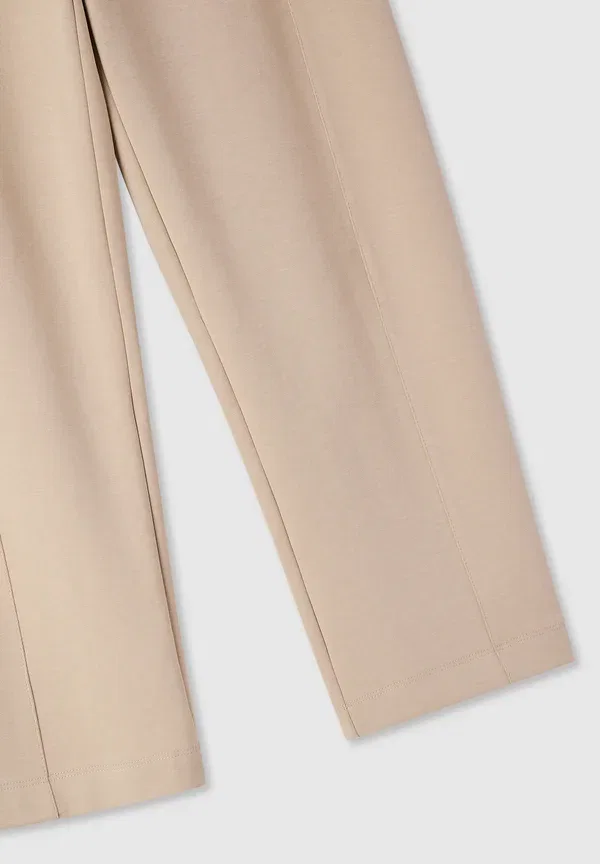 Брюки из хлопка и полиэстера Tracksuit bottoms Terranova, avorio, слоновая кость — фото 3