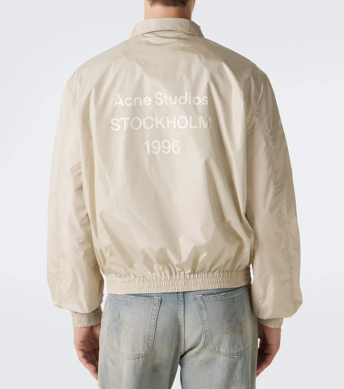 Техническая куртка с молнией Acne Studios, бежевый — фото 4