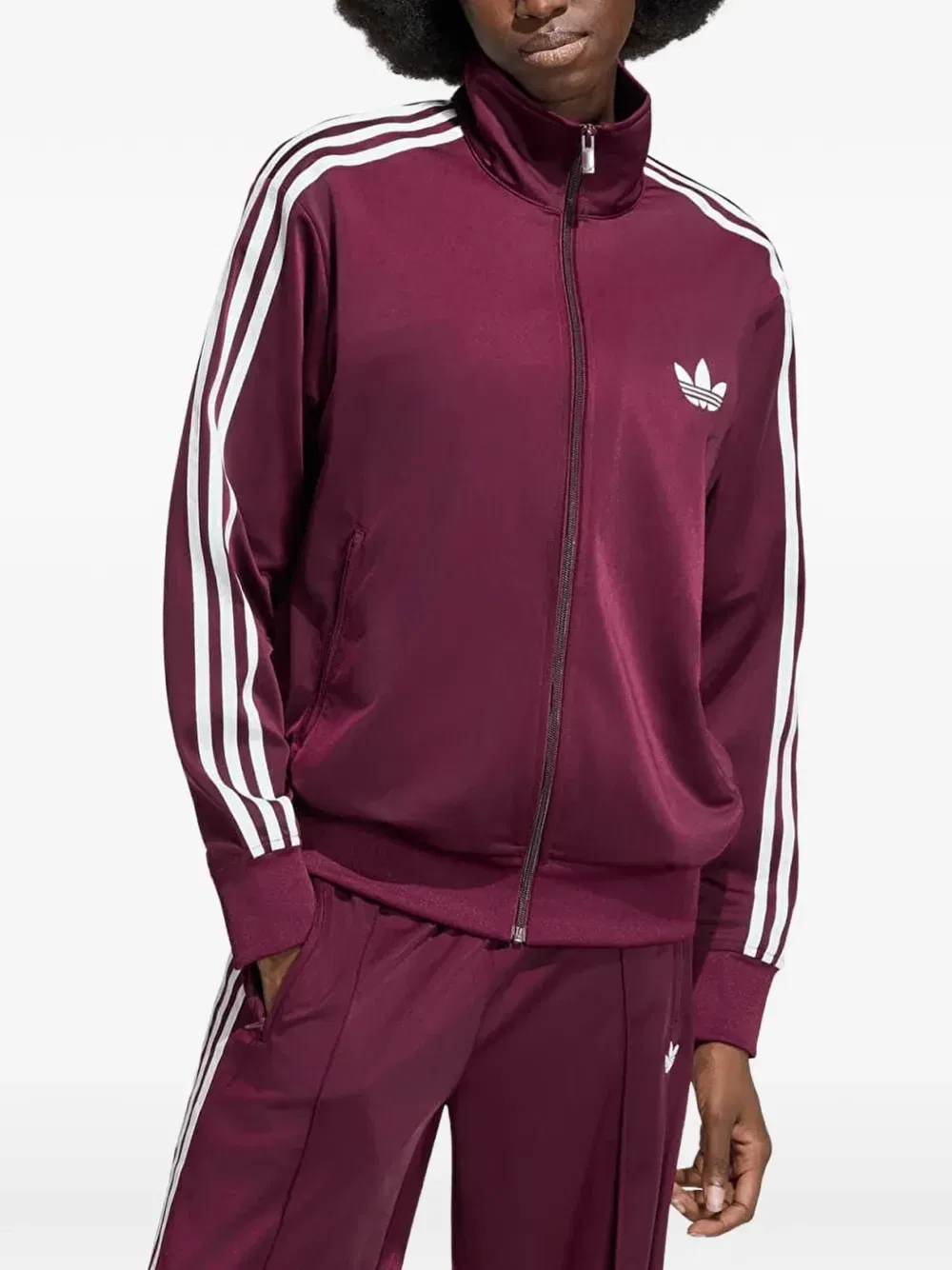 Толстовка Firebird с вышитым логотипом Adidas, красный