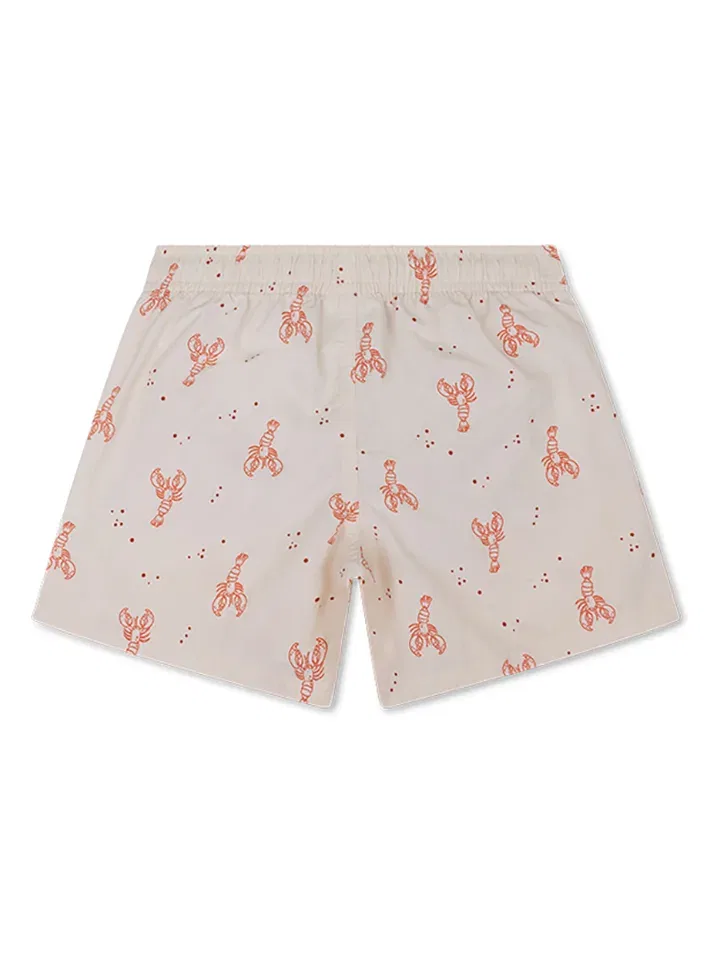 Шорты для плавания с принтом Little Lobster Swim Essentials, оранжевый — фото 2