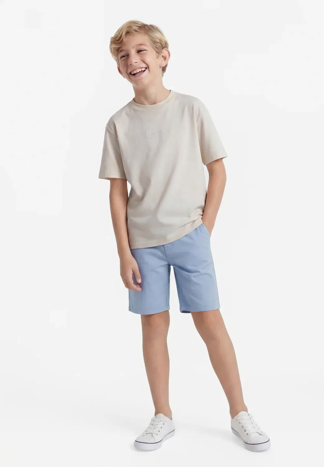 Простая футболка Karl Kani, White
