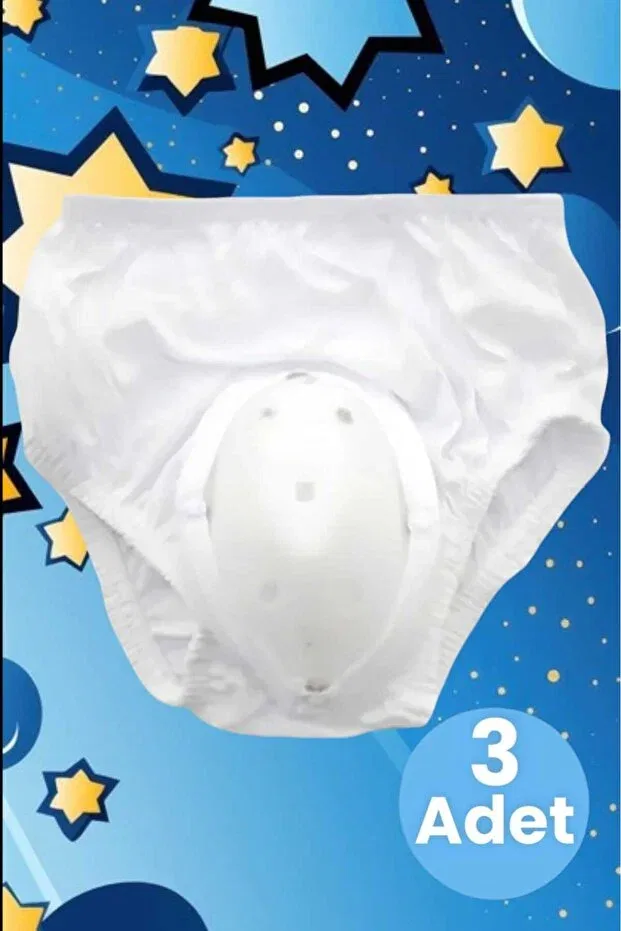 Детские трусы для мальчиков хлопковые 3 шт Tezzgelsin, White