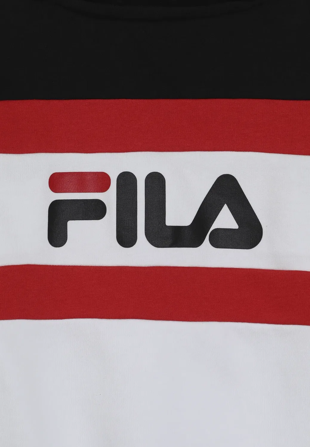 Худи Элланы Fila, Bright White/Black/True Red — фото 4
