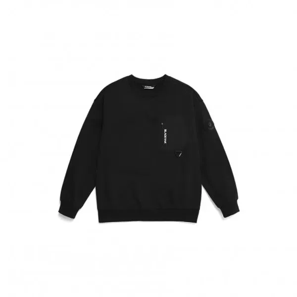 Оверсайз футболка с длинным рукавом Black Yak Kids, черный