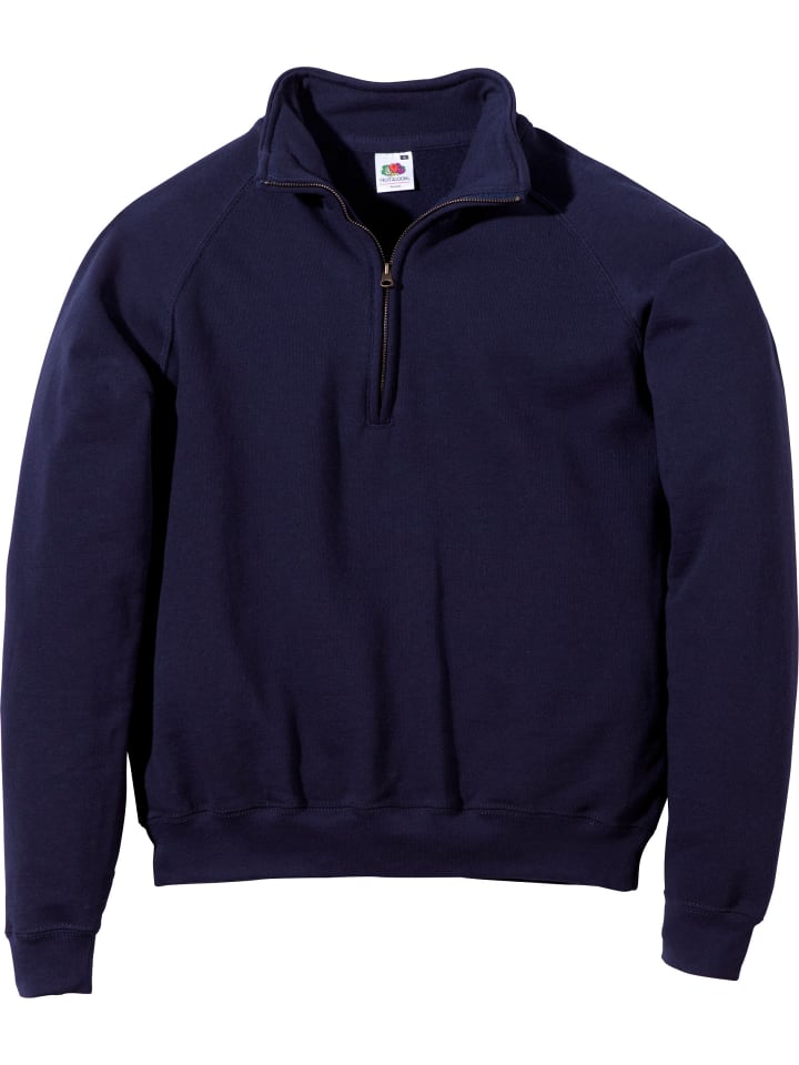 

Толстовка унисекс темно-синего цвета Fruit of the Loom, Синий, Толстовка унисекс темно-синего цвета Fruit of the Loom