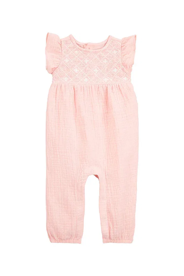 Детский комбинезон для девочек с коротким рукавом Carter'S, Pink