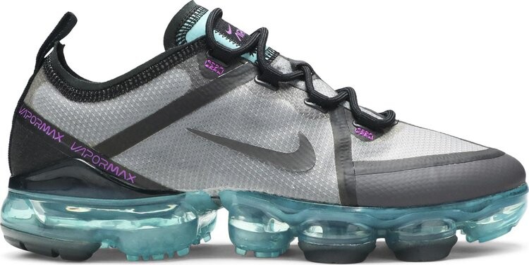 

Кроссовки Nike Air VaporMax 2019 GS 'Thunder Grey Aurora', серый