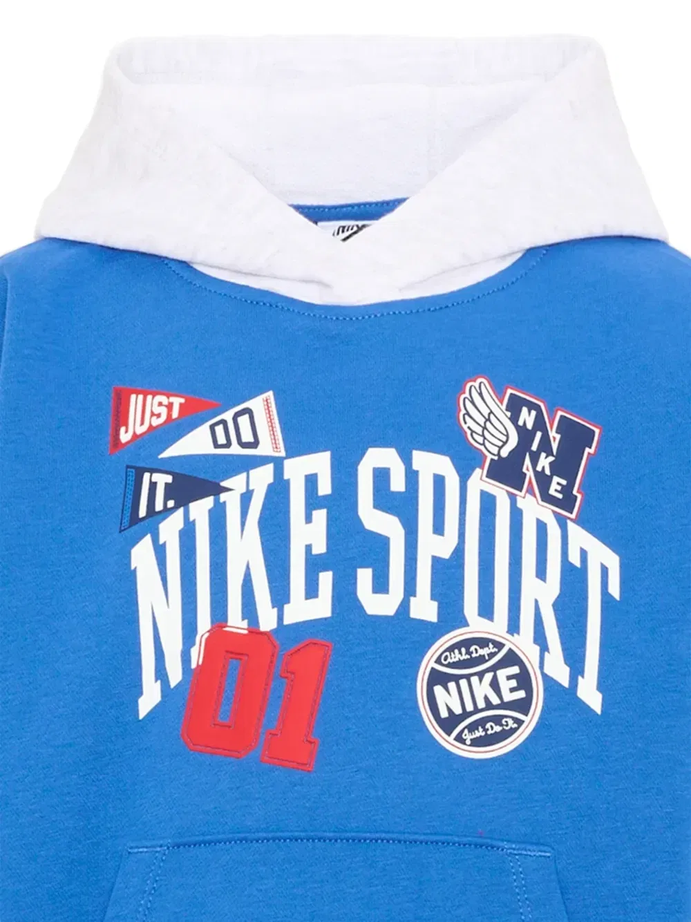 Спортивные костюмы с логотипом Nike Kids, синий — фото 4