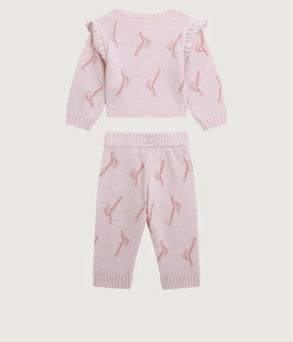 Детский комплект для девочек с добавлением шерсти Guess, Rosa — фото 2