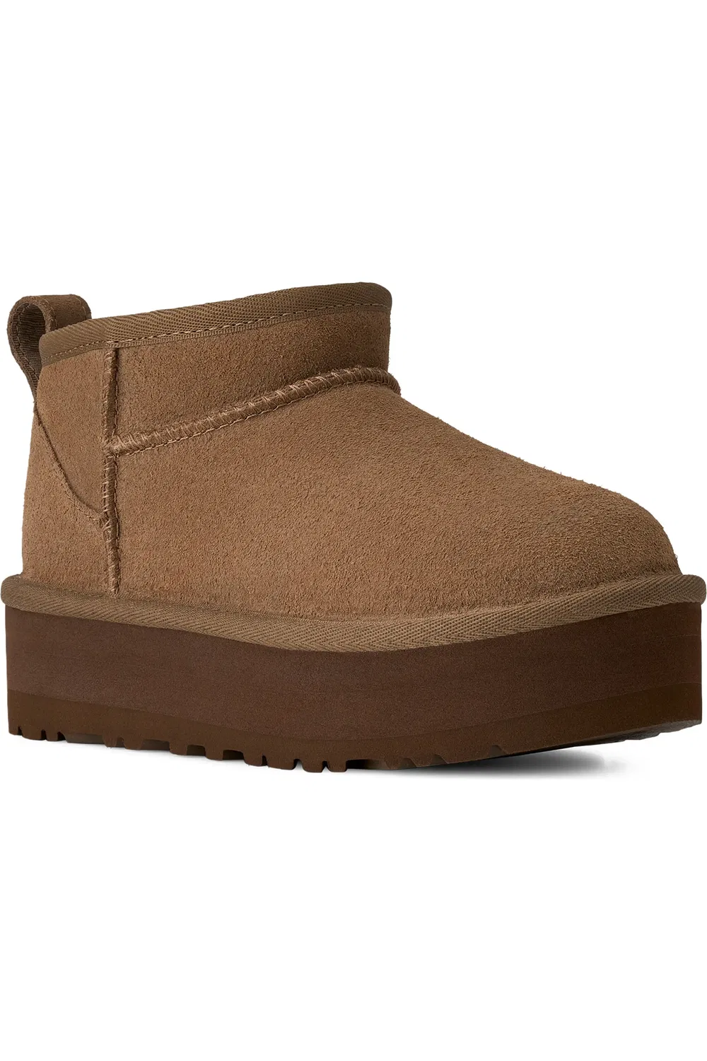 Ботинки детские на платформе Classic Ultra Mini Platform UGG, Light Bronze