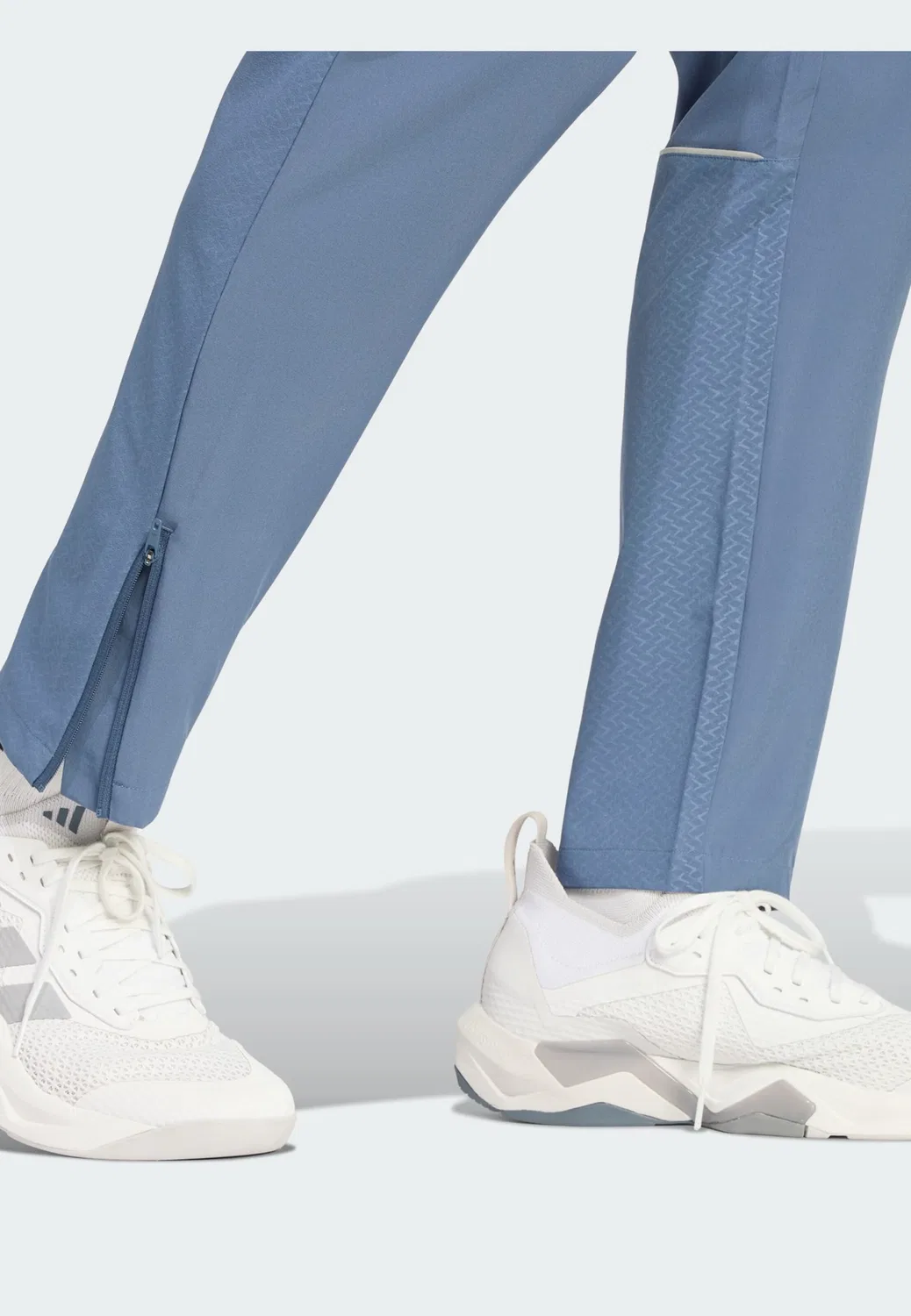 Спортивные брюки Adidas Performance Slim fit Tech Apparel в цвете Opal — фото 4