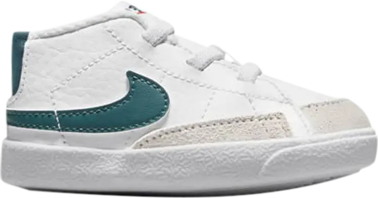 

Кроссовки Nike Blazer Mid CB 'White Dark Teal Green', белый