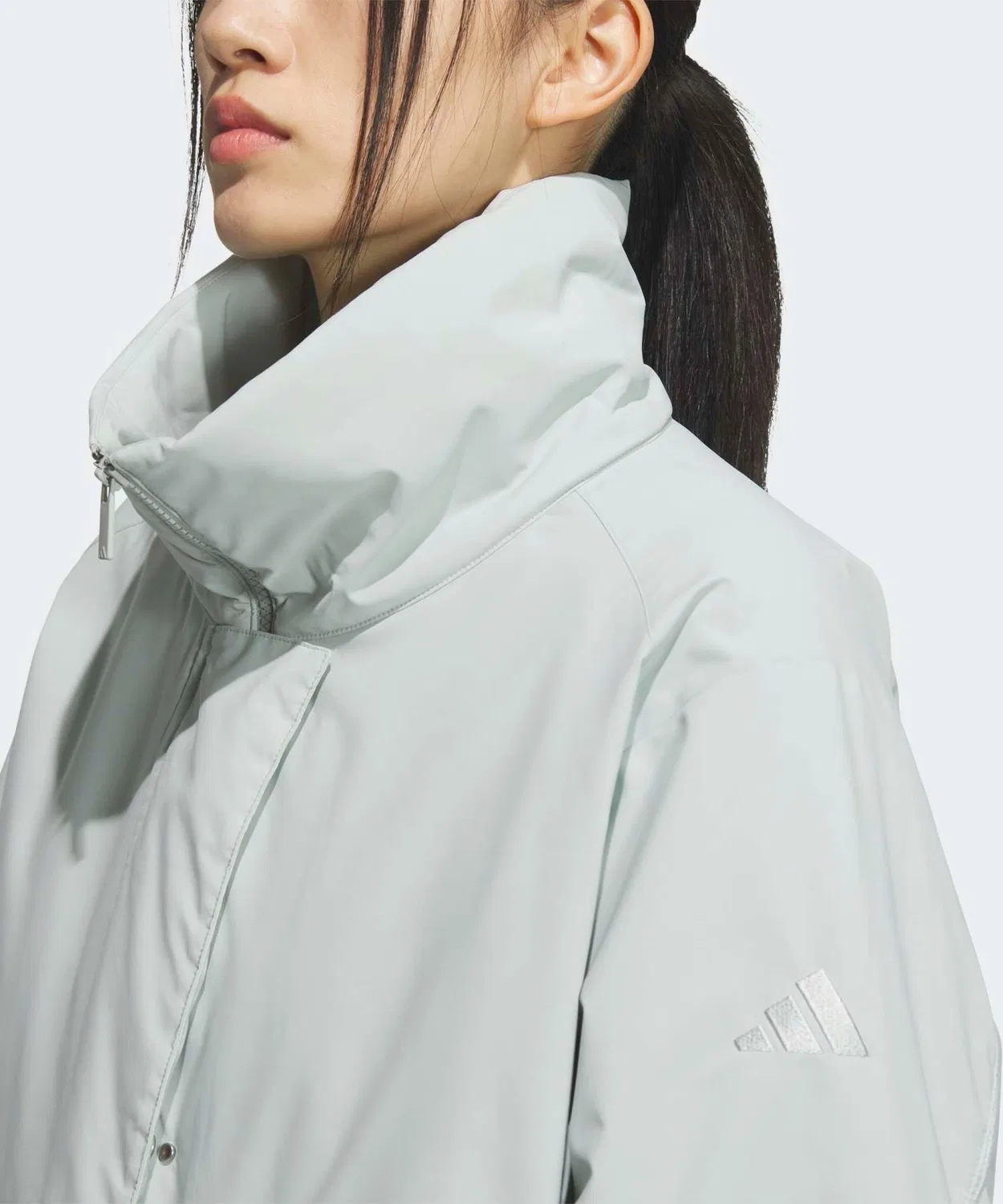 Женская куртка свободного кроя с наполнителем STADIUM CHROME Adidas, Grey — фото 3