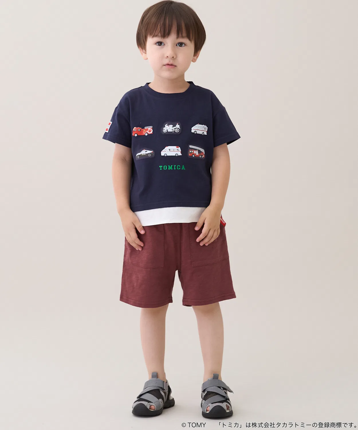 Детские шорты с принтом Cut Short Petit Main, Renga
