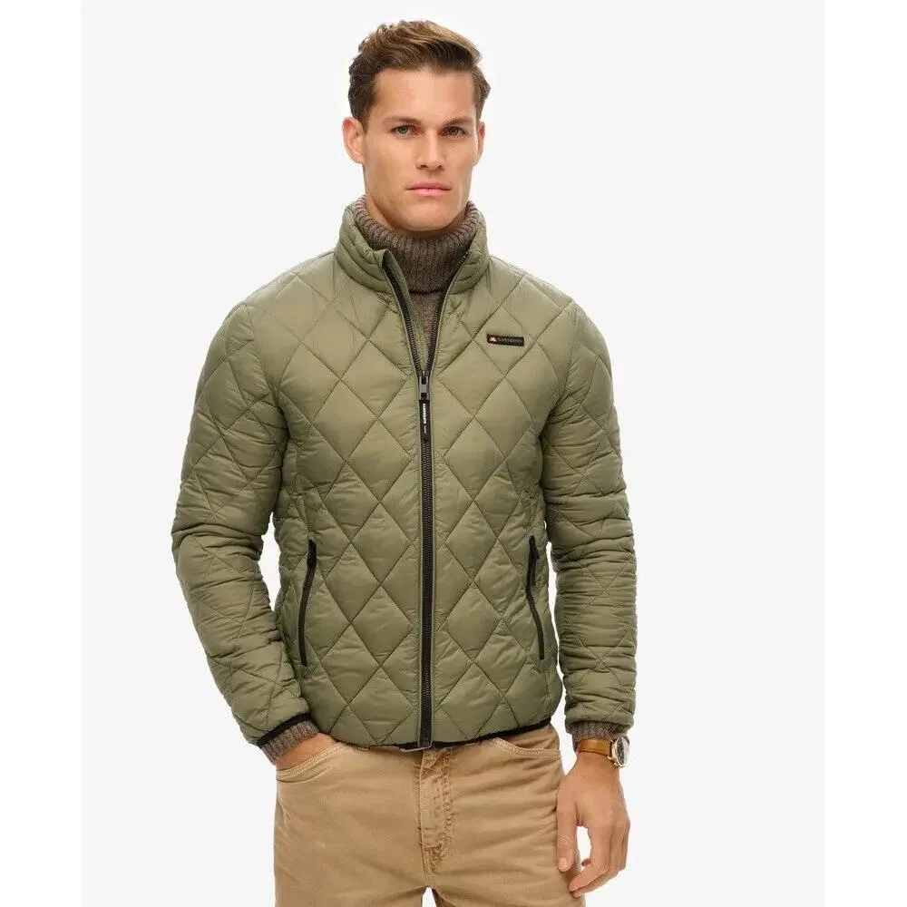 Женская стеганая куртка Fuji Lite Superdry, Grun — фото 3