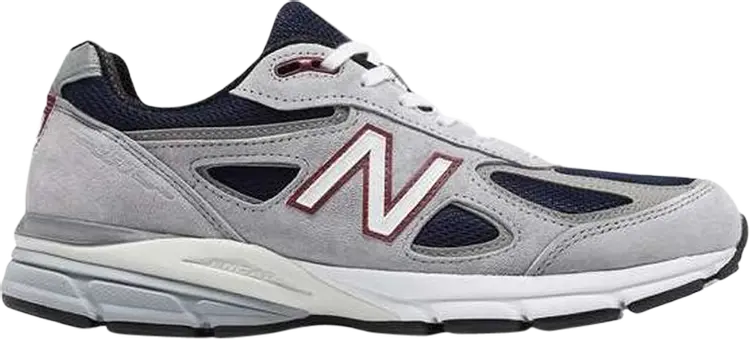 

Кроссовки New Balance 990v4 Made in USA 'Grey Navy', серый