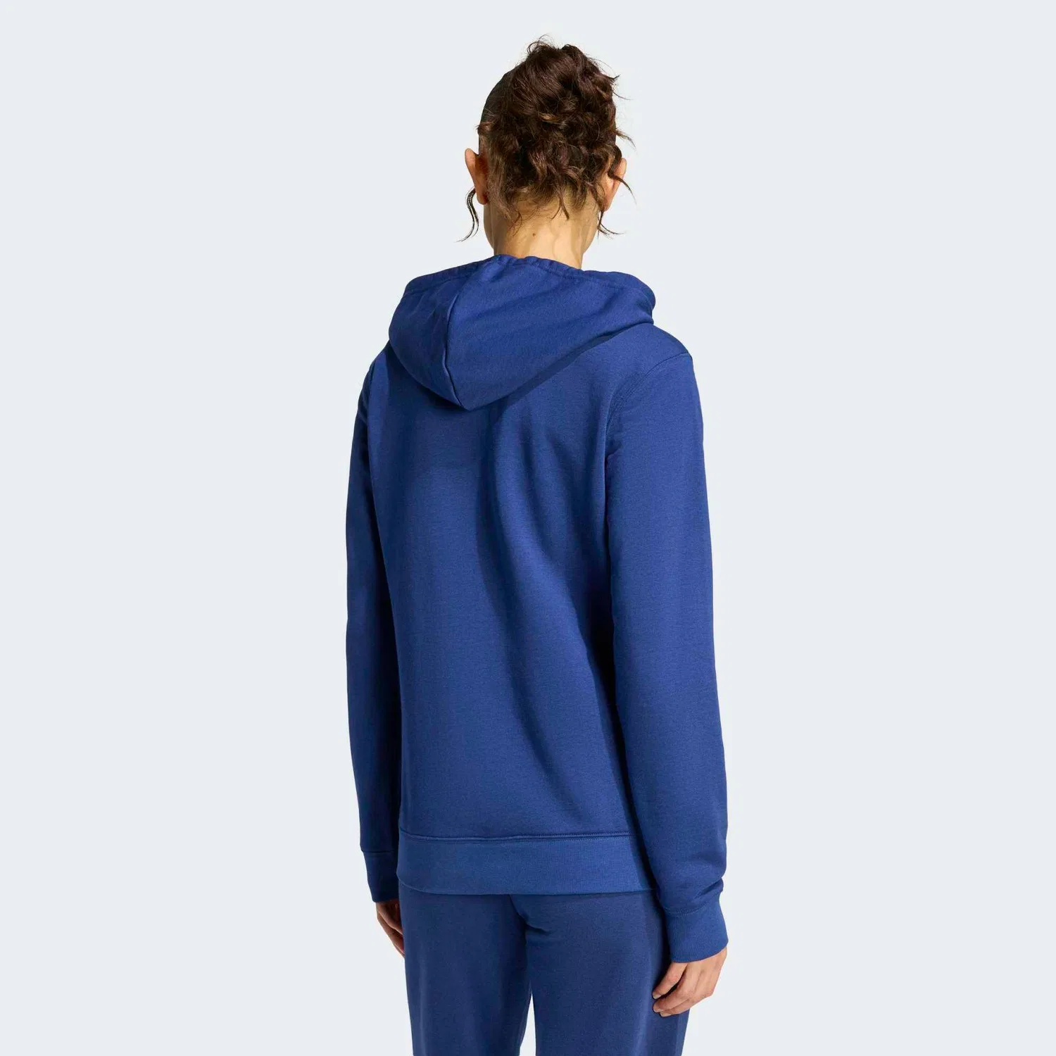 Женское худи с молнией Adidas, Navyblau — фото 2