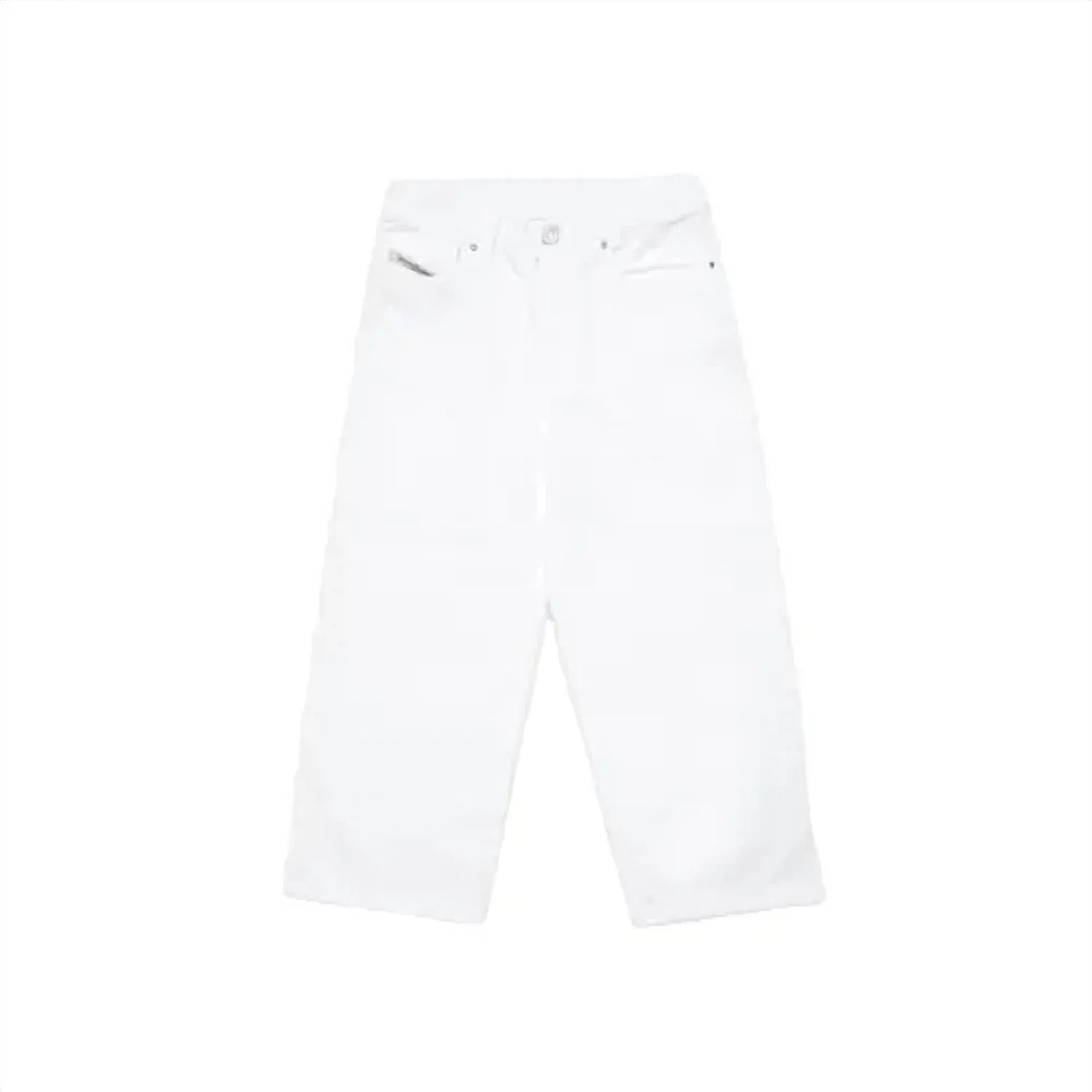 Детские джинсы для девочек с широкими штанинами Diesel, White