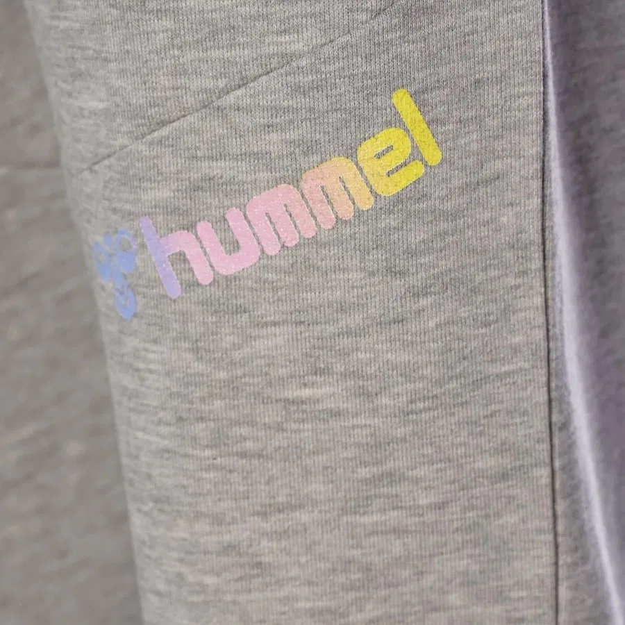 Детские спортивные штаны jogger с принтом Hmljazz Pants, Hummel, Серый — фото 4