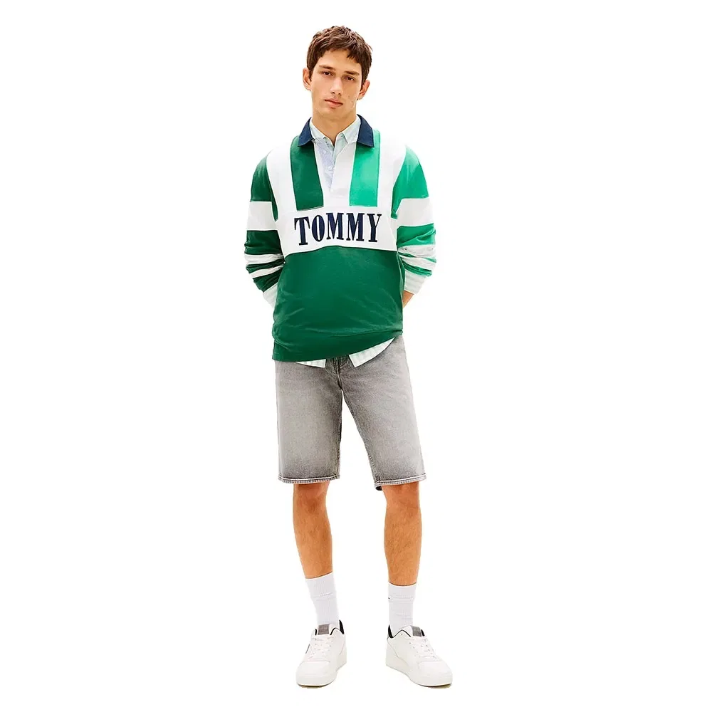 Шорты джинсовые Ronnie Tommy Hilfiger, серый — фото 4