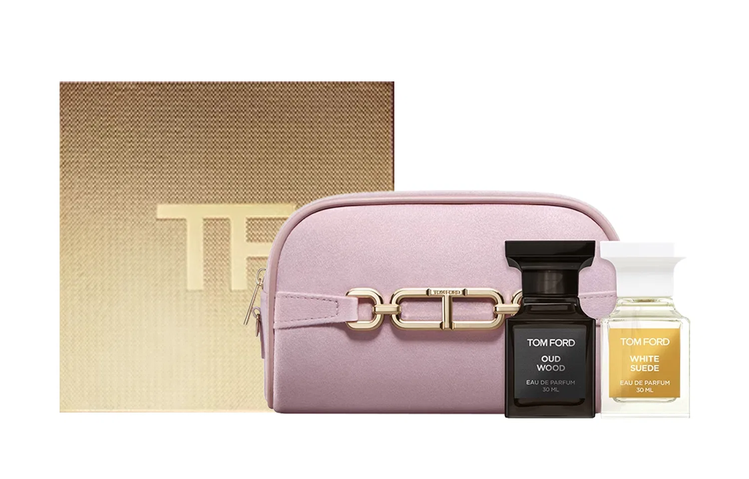 Парфюмерный набор TOM FORD Agarwood Sandalwood, 30мл+30мл, Черный