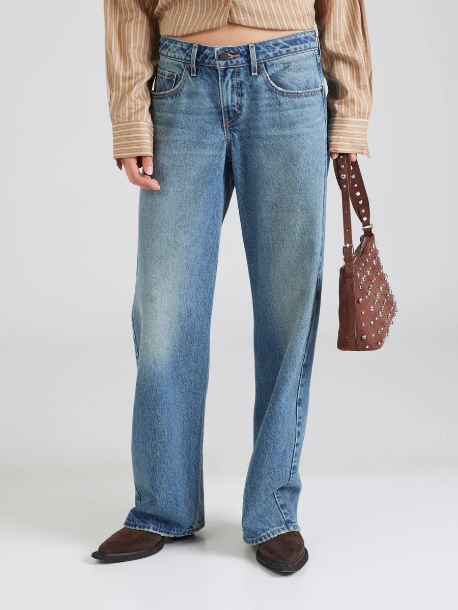 Джинсы LEVI'S Regular 'LOW LOOSE' синего цвета — фото 3