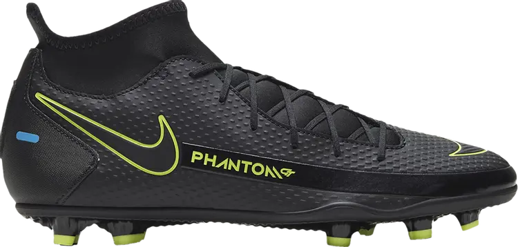 

Бутсы Nike Phantom GT Club DF MG 'Black Cyber', черный