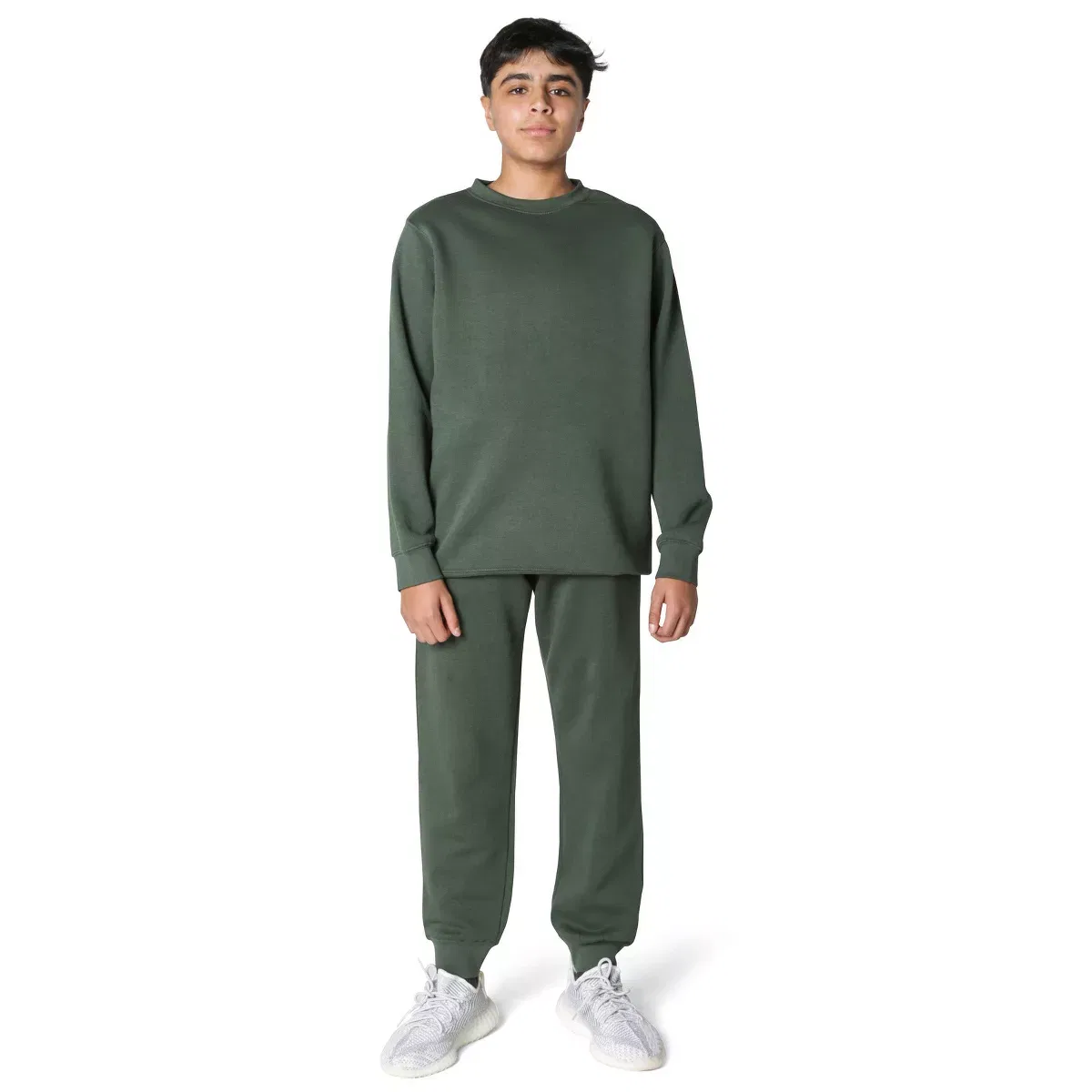 Детский свитшот для мальчиков с длинным рукавом Everyday Kids, Green — фото 4