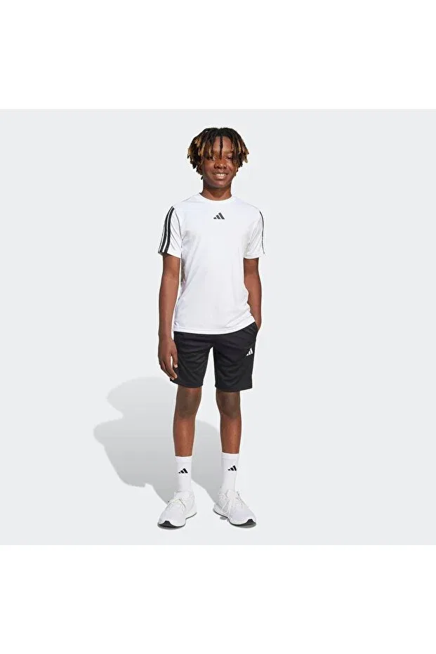 Детские спортивные шорты для девочек с быстросохнущей тканью Adidas, Colored — фото 3
