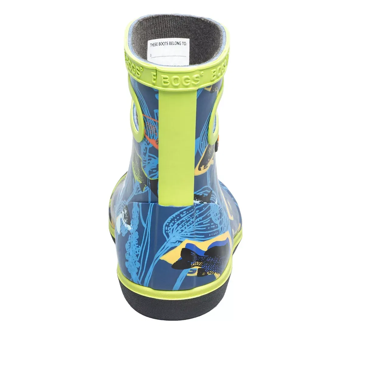 Детские сапоги для девочек водонепроницаемые Skipper II Fish Bogs, Navy Multi — фото 4