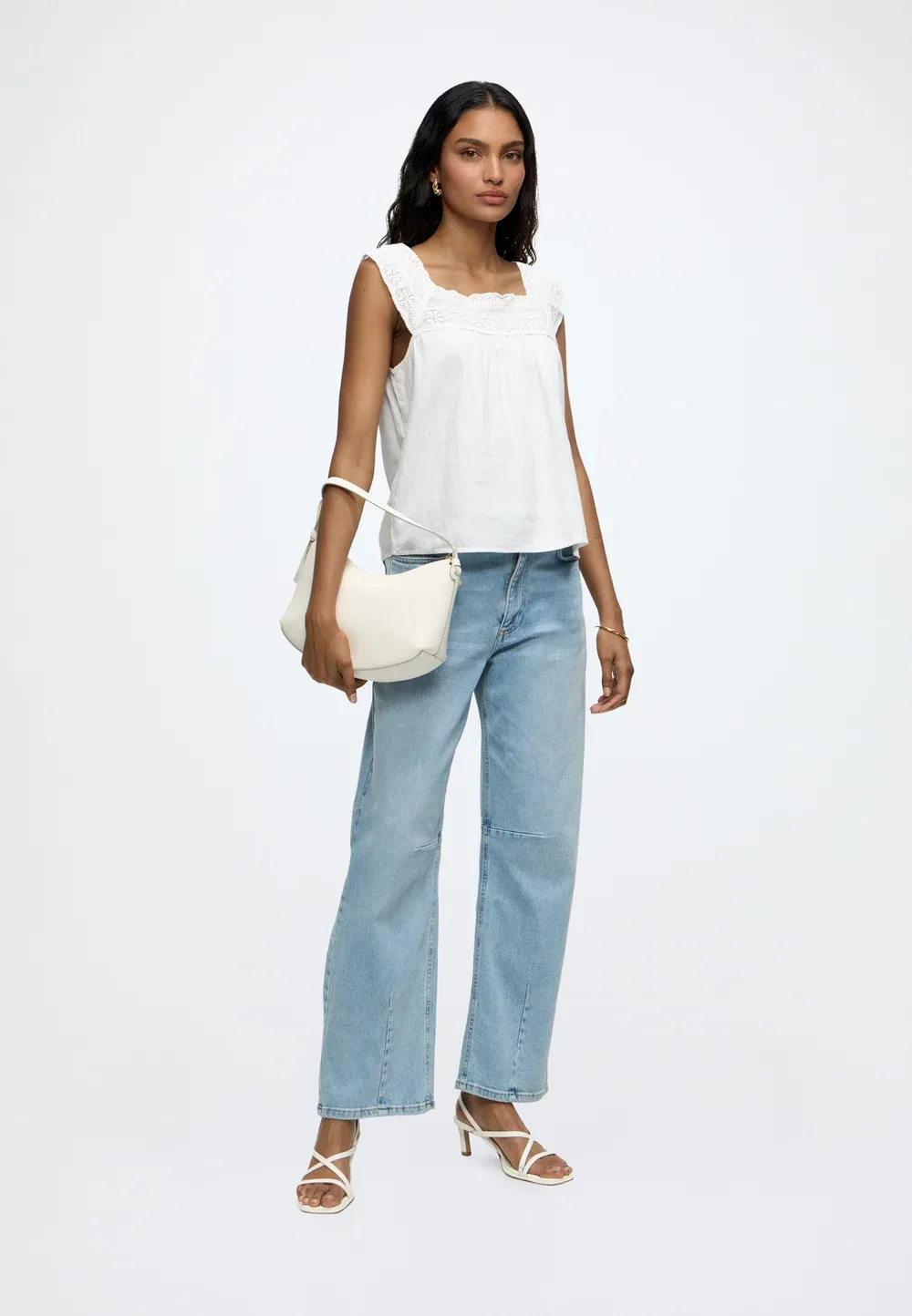 Вязание крючком sqnk - верх Gap, New Off White — фото 2