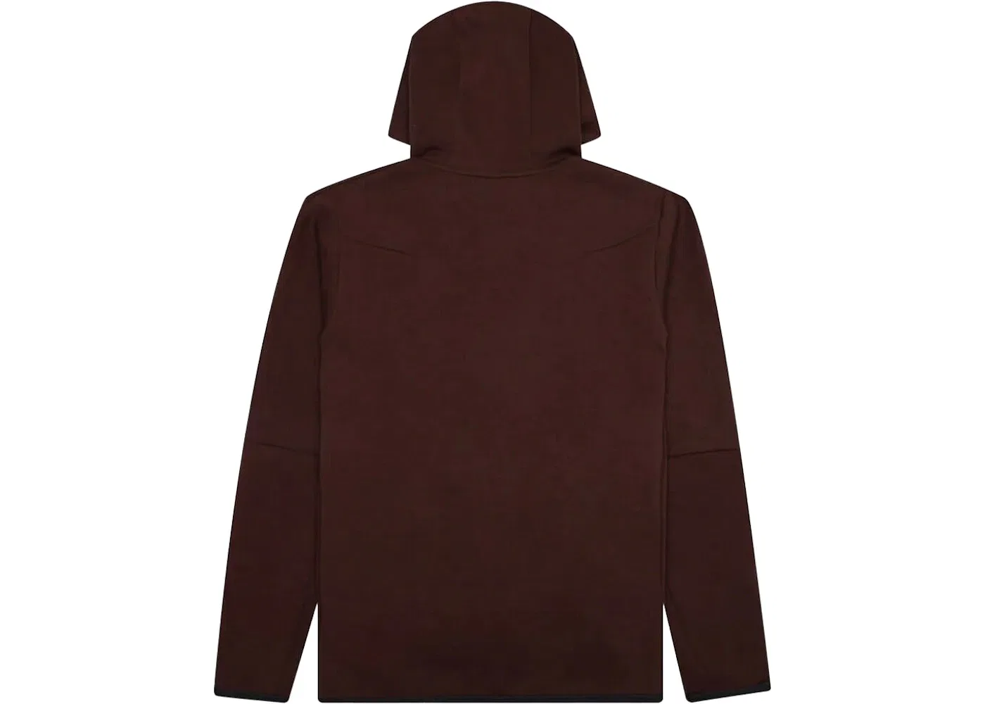 Мужская худи Tech Fleece с полной застежкой-молнией Nike, Earth/Black — фото 2