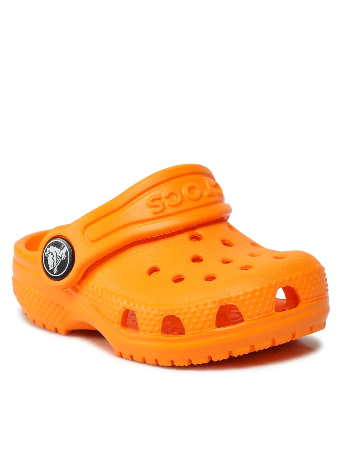 Шлепанцы для мальчика Classic Clog Crocs, оранжевый — фото 2